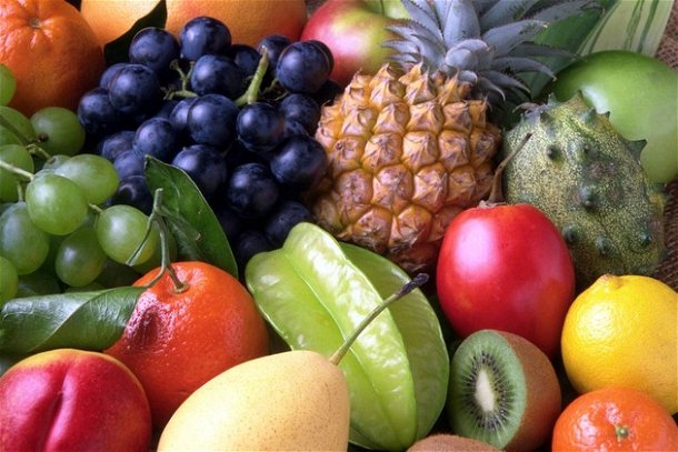 Lista de frutas