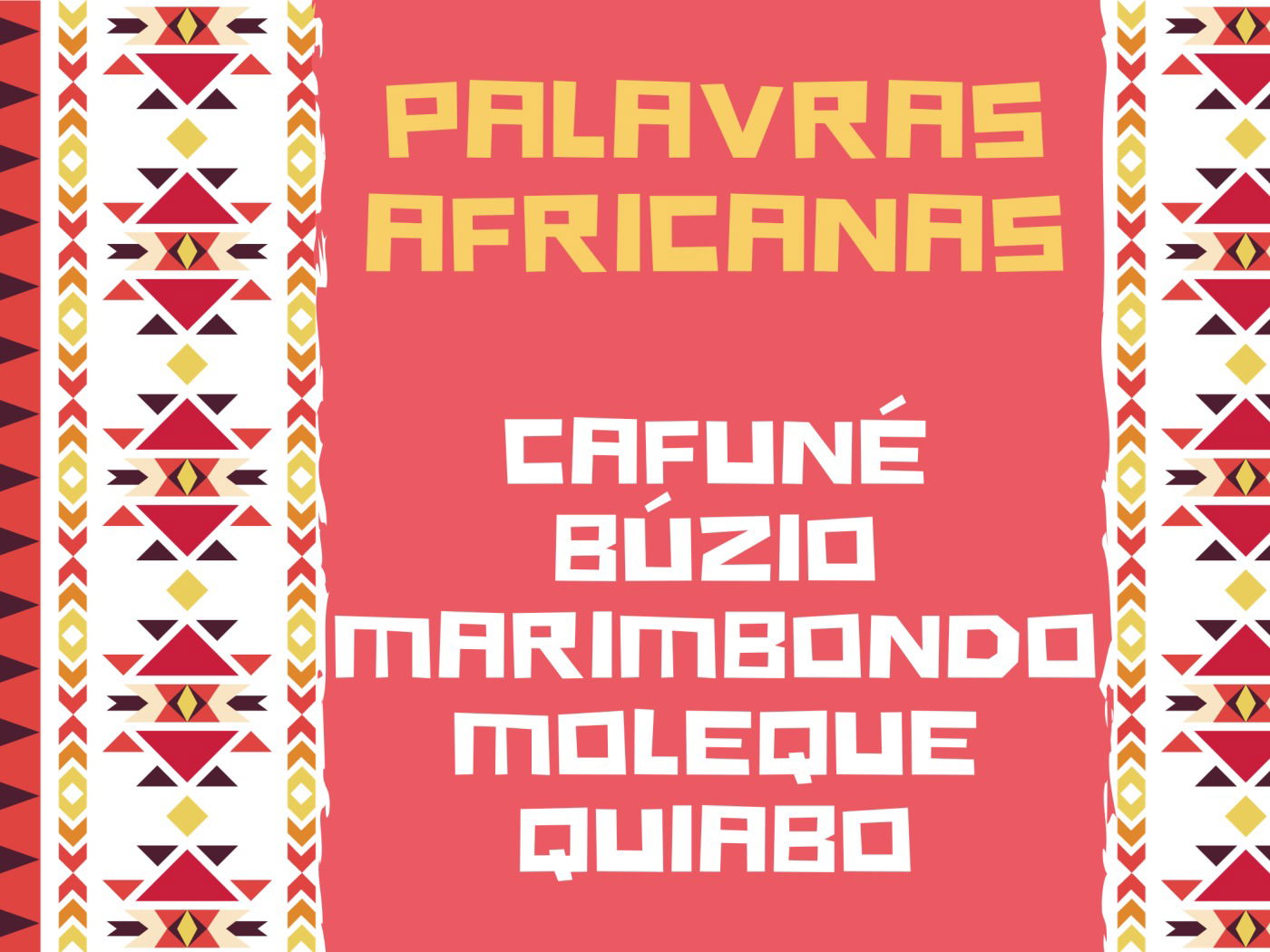 África: um jogo com as palavras